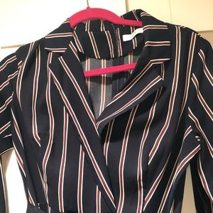 Red, white and blue jumpsuit